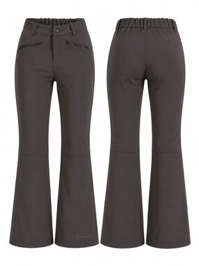 NWT Free Country Women’s Small Black Softshell Snow Ski Pants Stretch